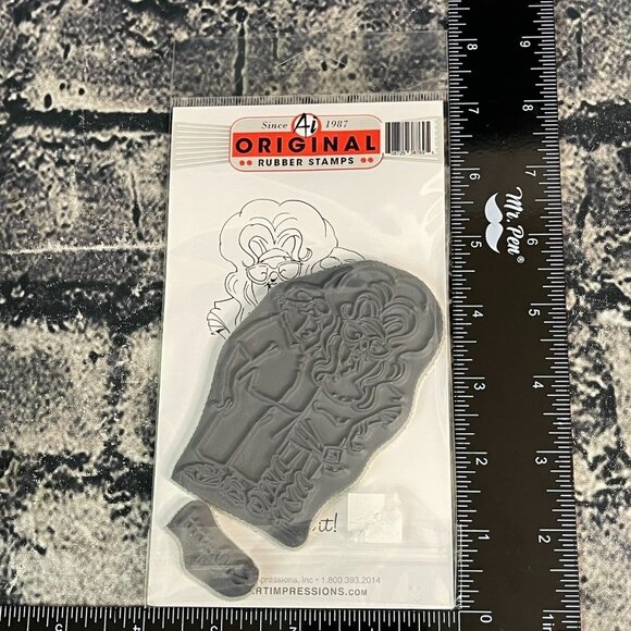 Art Impressions STILL GOT IT Valentines Day Set Cling Rubber Stamp Set - Picture 5 of 7